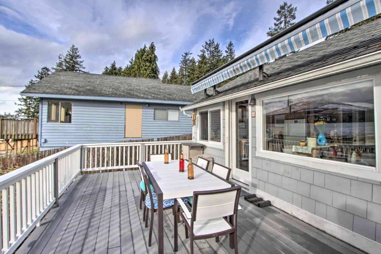 Idyllic Waterfront Cottage With Beach And Sunset Views Port Townsend Kültér fotó