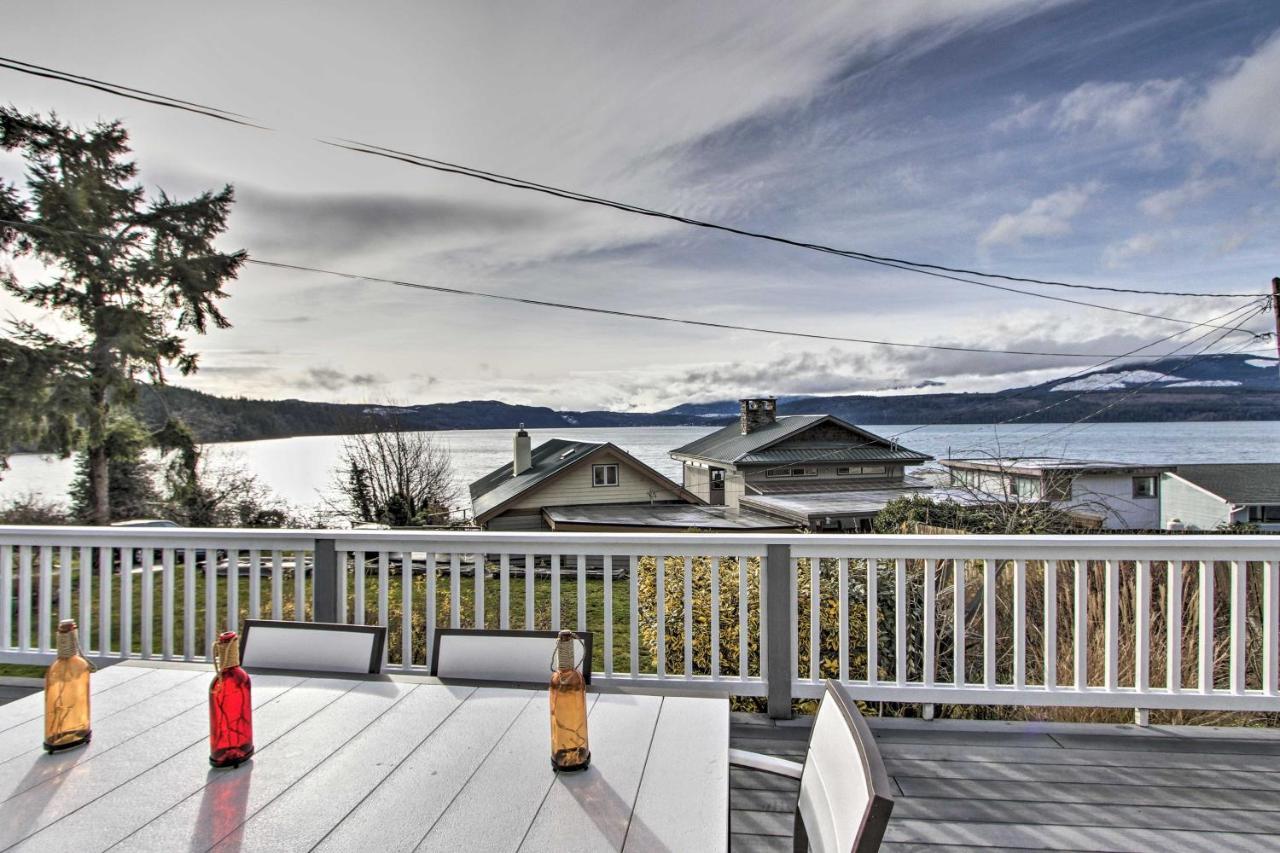 Idyllic Waterfront Cottage With Beach And Sunset Views Port Townsend Kültér fotó