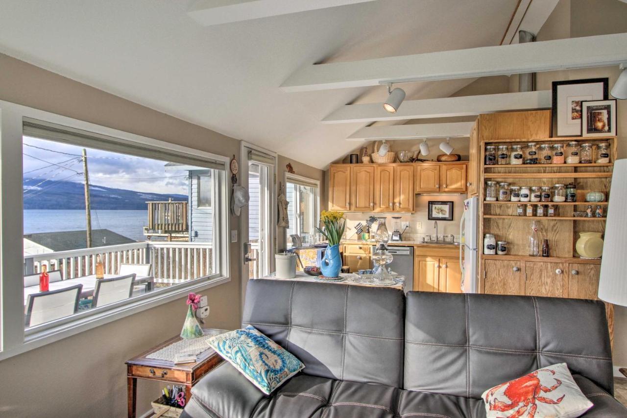 Idyllic Waterfront Cottage With Beach And Sunset Views Port Townsend Kültér fotó