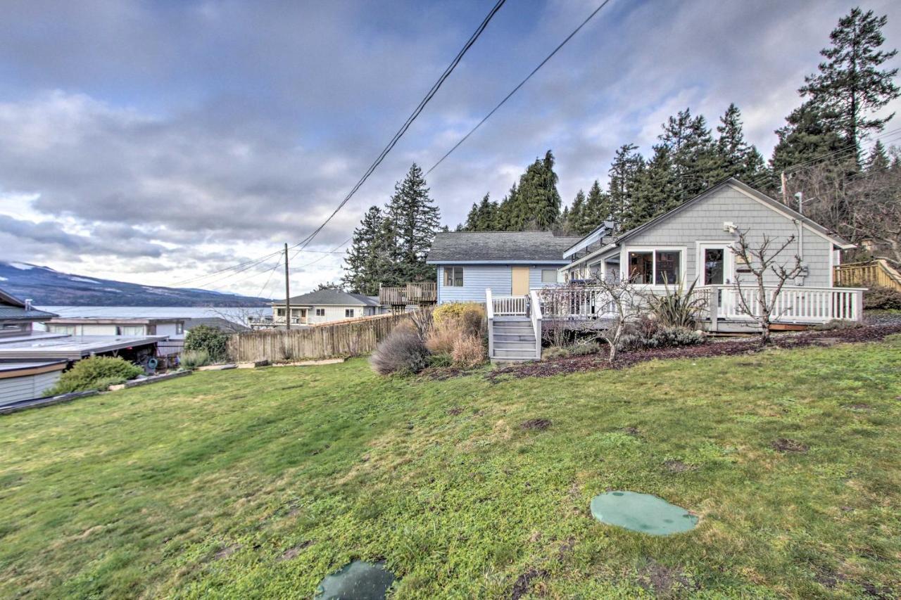 Idyllic Waterfront Cottage With Beach And Sunset Views Port Townsend Kültér fotó