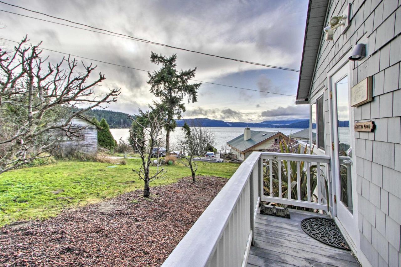 Idyllic Waterfront Cottage With Beach And Sunset Views Port Townsend Kültér fotó
