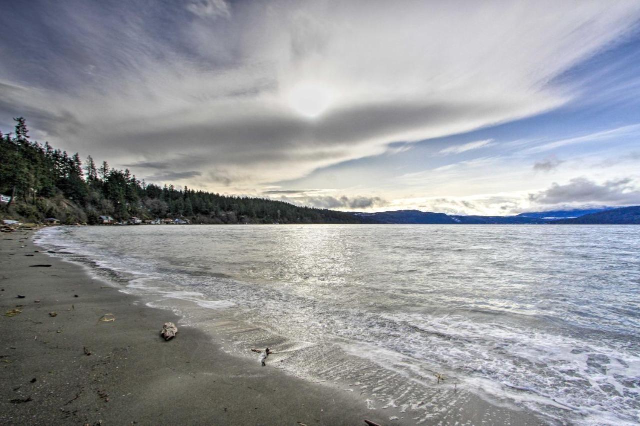 Idyllic Waterfront Cottage With Beach And Sunset Views Port Townsend Kültér fotó